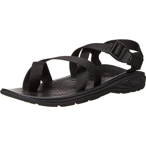 Chaco Other - Chaco Zvolv Lair Black Men's Strappy Sandals Gray Hiking Outdoor JCH107213